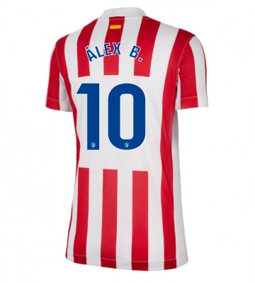 Atletico Madrid Alex Baena #10 Hjemmebanetrøje Dame 2025-26 Kort ærmer Atletico Madrid Alex Baena #10 Hjemmebanetrøje Dame 2025-26 Kort ærmer